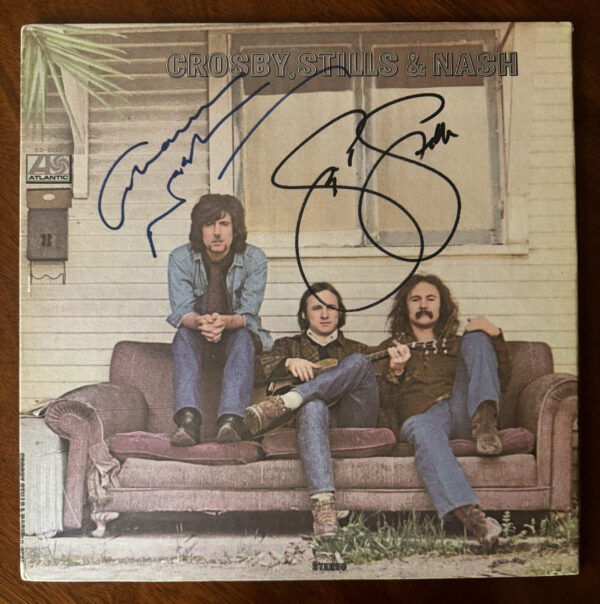Crosby, Stills & Nash - 1969 self-titled LP<li>Signed by Stephen Stills & Graham Nash<li>JSA Certified